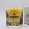 "The All NATURAL"-  Unscented Beeswax Candle-  12oz