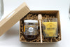 Love and Light Gift Box ( Honey and Candle)