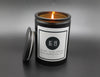 Beeswax Candle 1619 Suede and Smoke