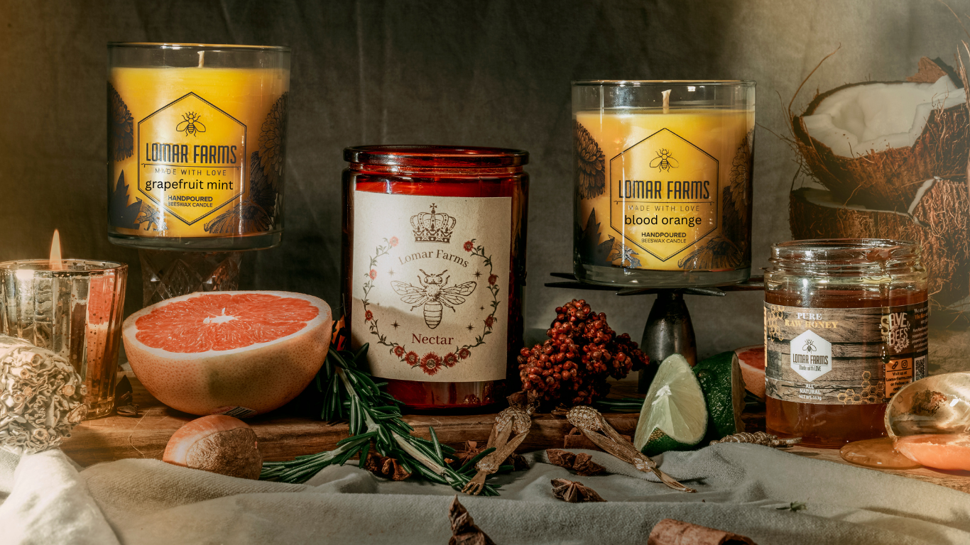 Lomar Farms Moon Candle 12oz