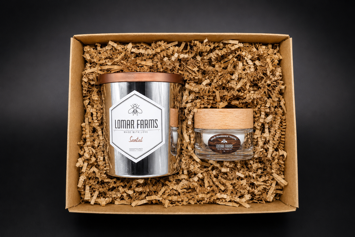 Santal Gift Box ( Candle and Fragrance)