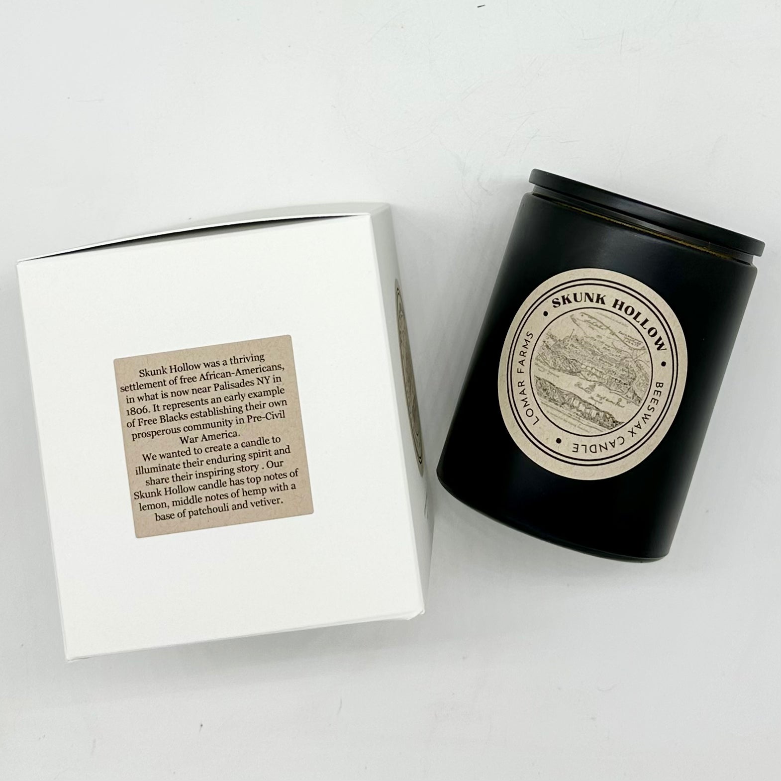 Skunk Hollow Beeswax Candle