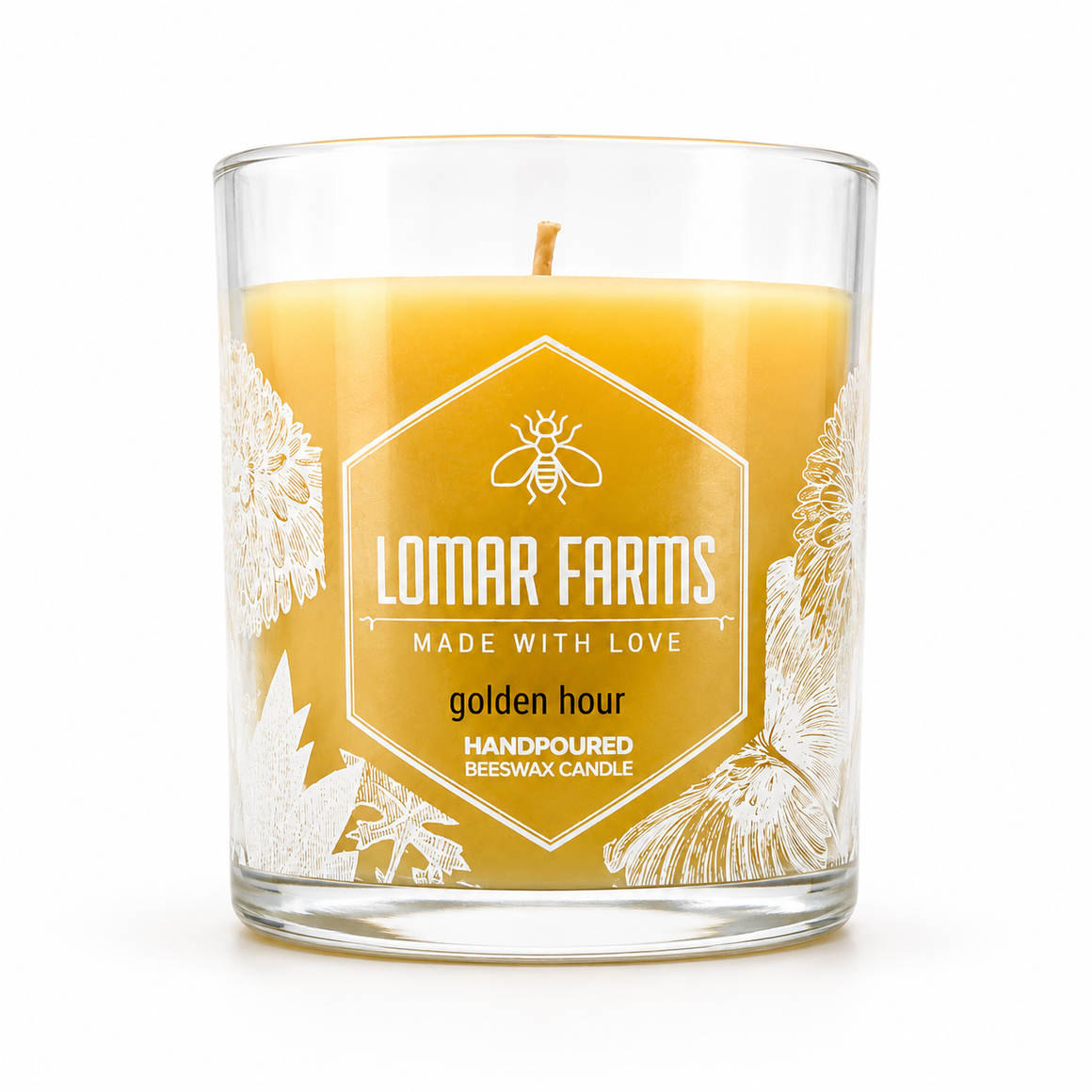 NEW! Golden Hour Beeswax Candle