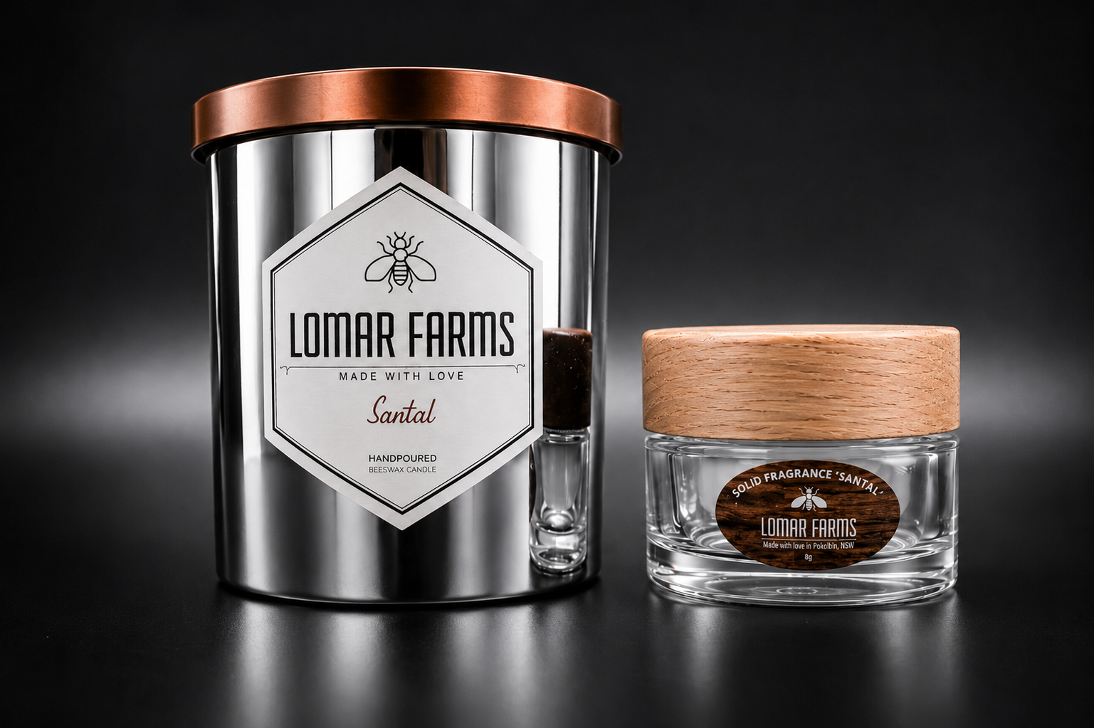 Santal Gift Box ( Candle and Fragrance)
