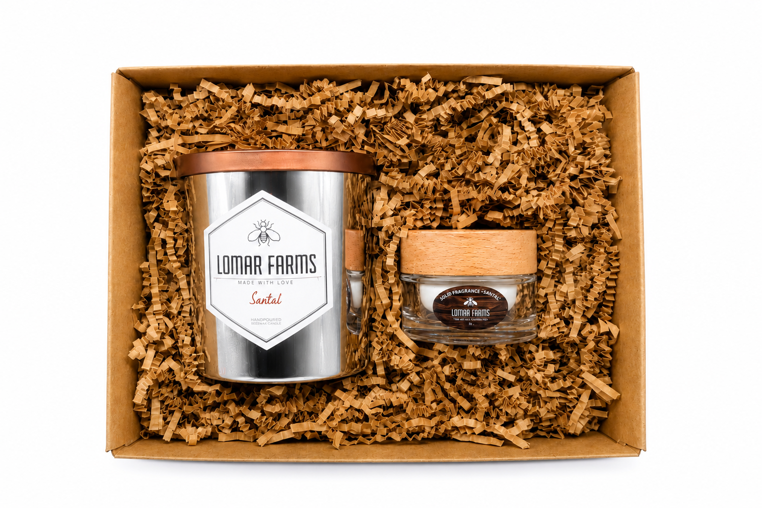 Santal Gift Box ( Candle and Fragrance)