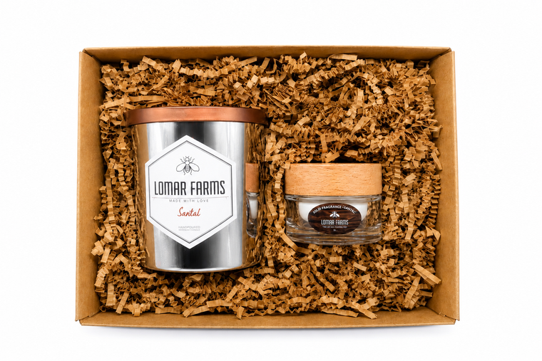 Santal Gift Box ( Candle and Fragrance)