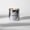 Santal Beeswax Candle 11 oz mirrored silver jar