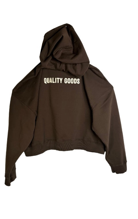 Chocolate Brown Distressed Heavy Weight Lomar Farms Sweatsuit