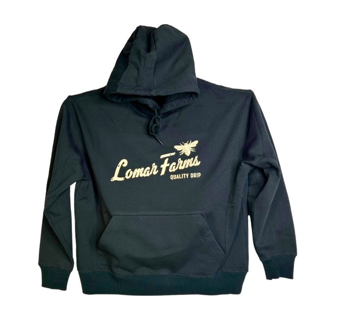 Hunter Green Lomar Farms Fleece Hoodie