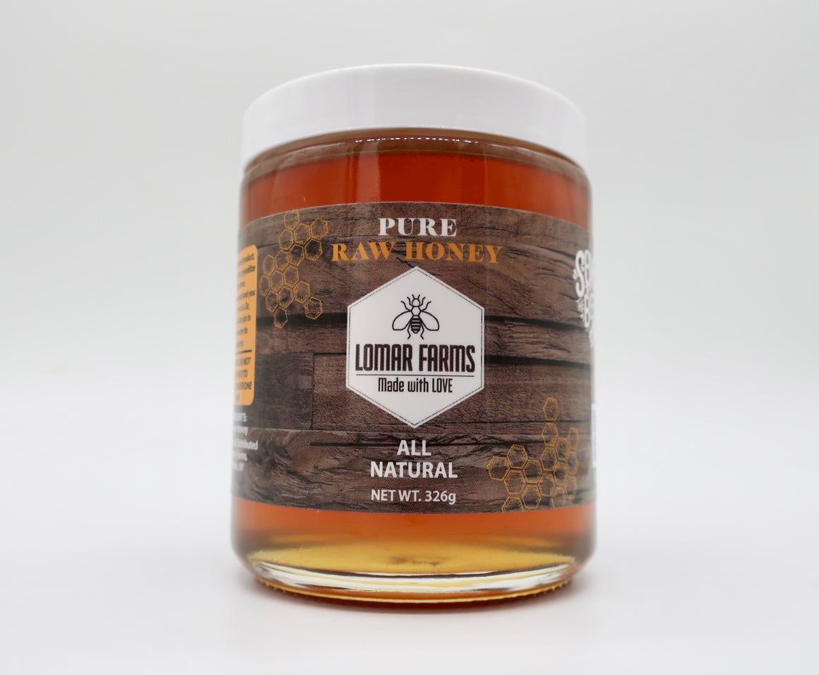 Raw Honey 8oz Mason