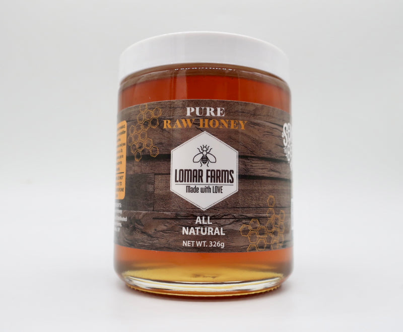 Raw Honey 8oz Mason Lomar Farms