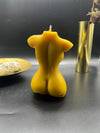 Goddess Bust beeswax candle