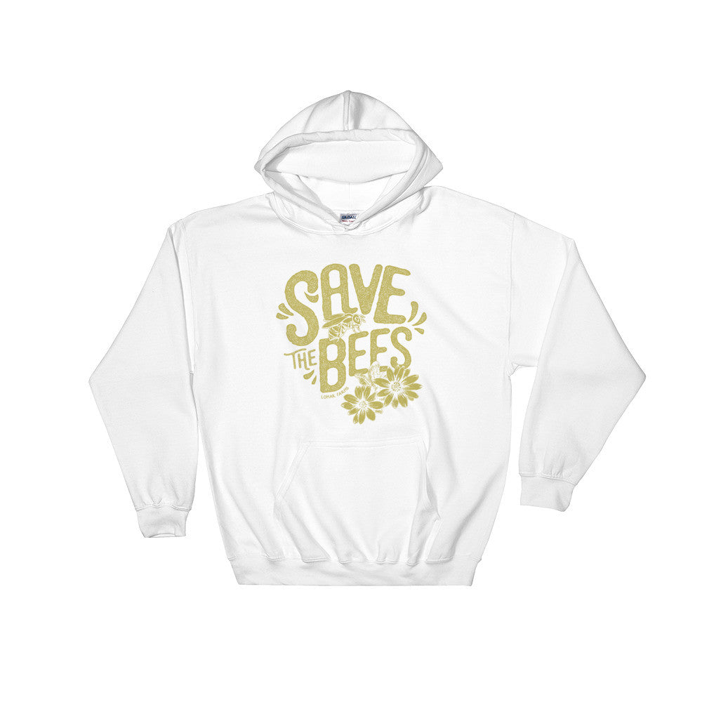 "Save The Bees" Hooded Sweatshirt