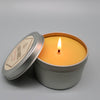 "The Traveler"- Unscented Beeswax Candle Tin